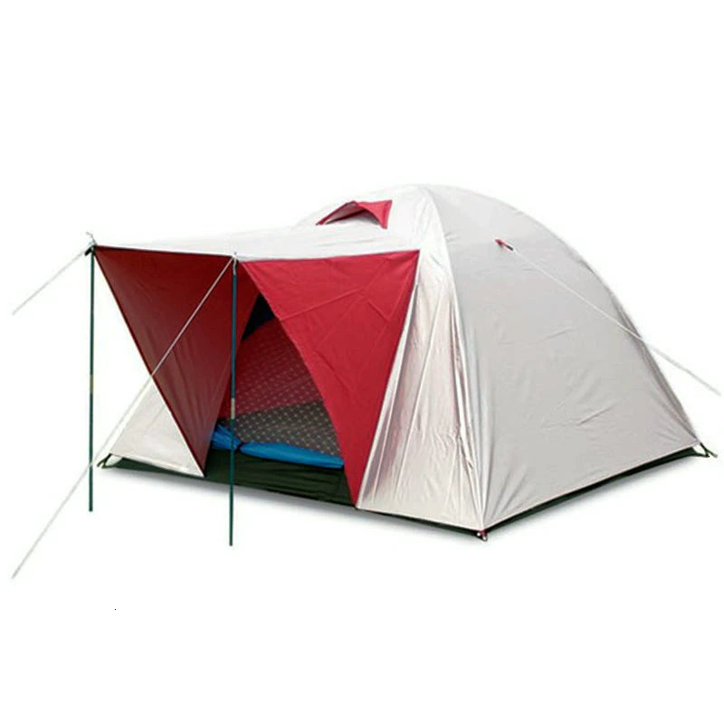 Cheap Goat Tents Windproof Camping Tent 3 4 Person High Attitude Tent 200x200x130cm Detachable Separated  Double Layer Outdoor Tent for Camping Tents 